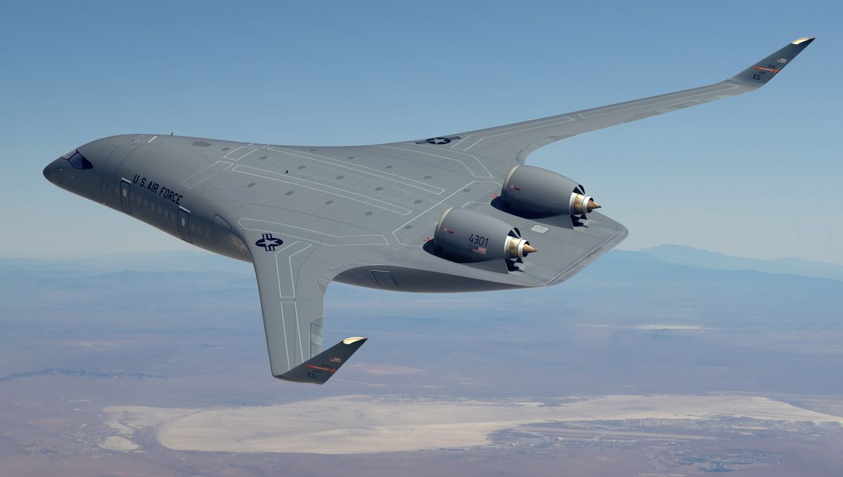 New Blended Wing Body Aircraft Set to Take Flight in 4 Years