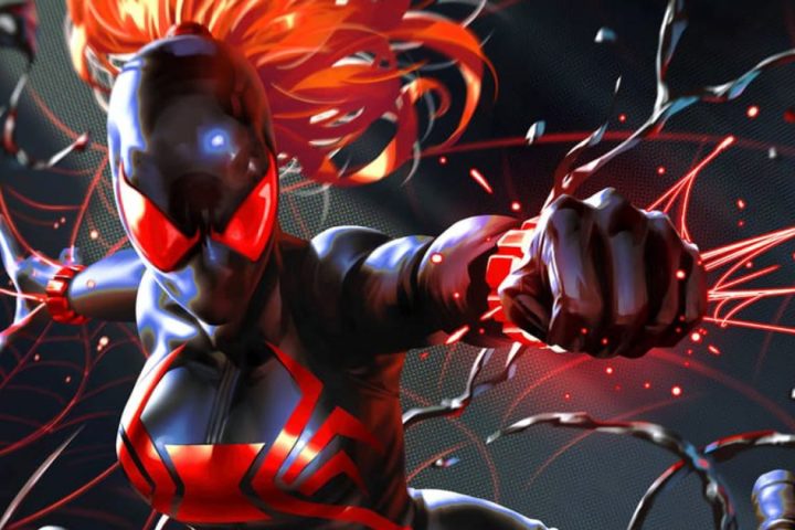 Thunderbolts #1 Variant Cover Unveils Black Widow’s Symbiote Suit in a Fresh Perspective