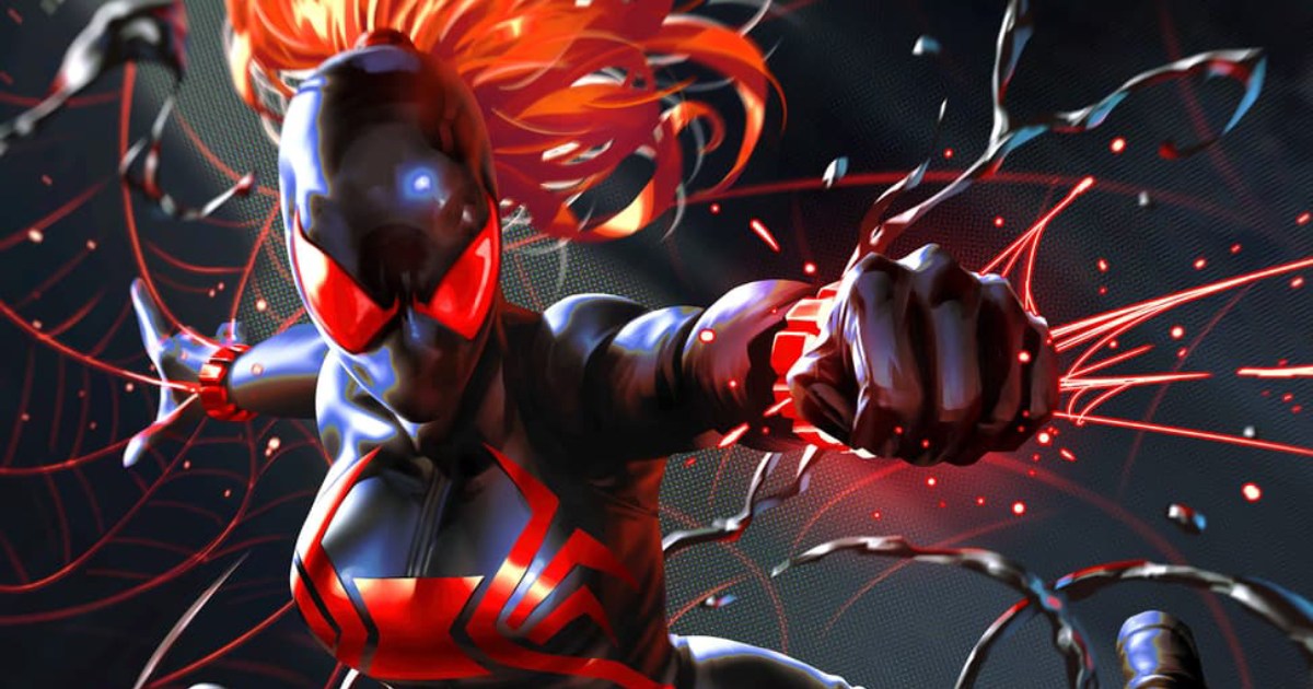 Thunderbolts #1 Variant Cover Unveils Black Widow’s Symbiote Suit in a Fresh Perspective