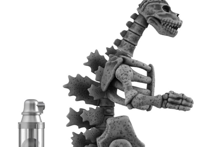 Skeleton of Godzilla Receives Dedicated Action Figure