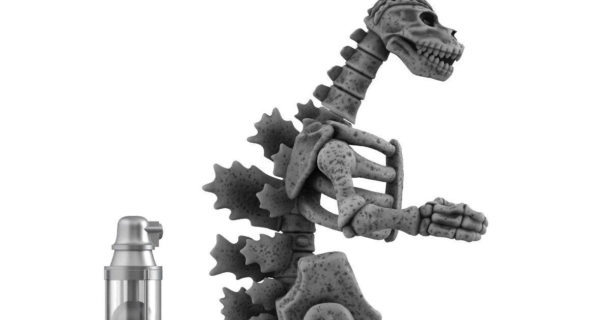 Skeleton of Godzilla Receives Dedicated Action Figure