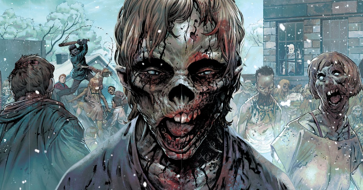 The Walking Dead Deluxe Unveils Breathtaking Connecting Covers