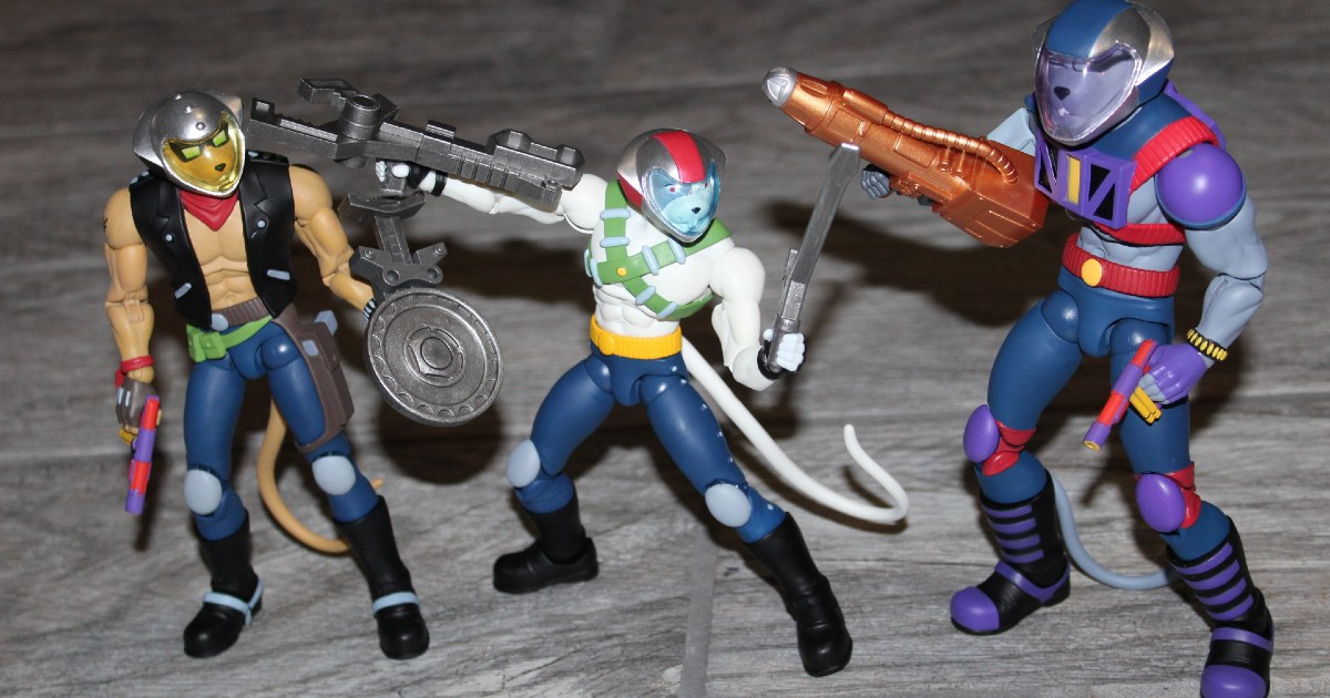Review of Nacelle Biker Mice From Mars Action Figures