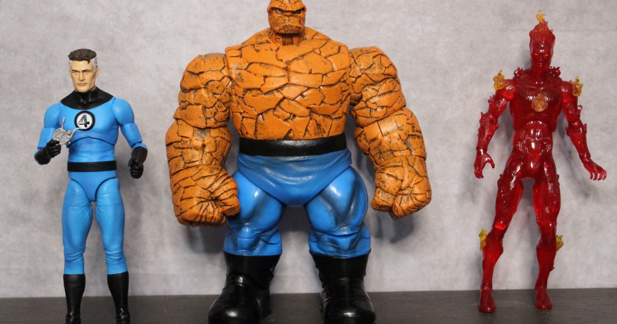 Review of Diamond Marvel Select Fantastic Four Figures Toy