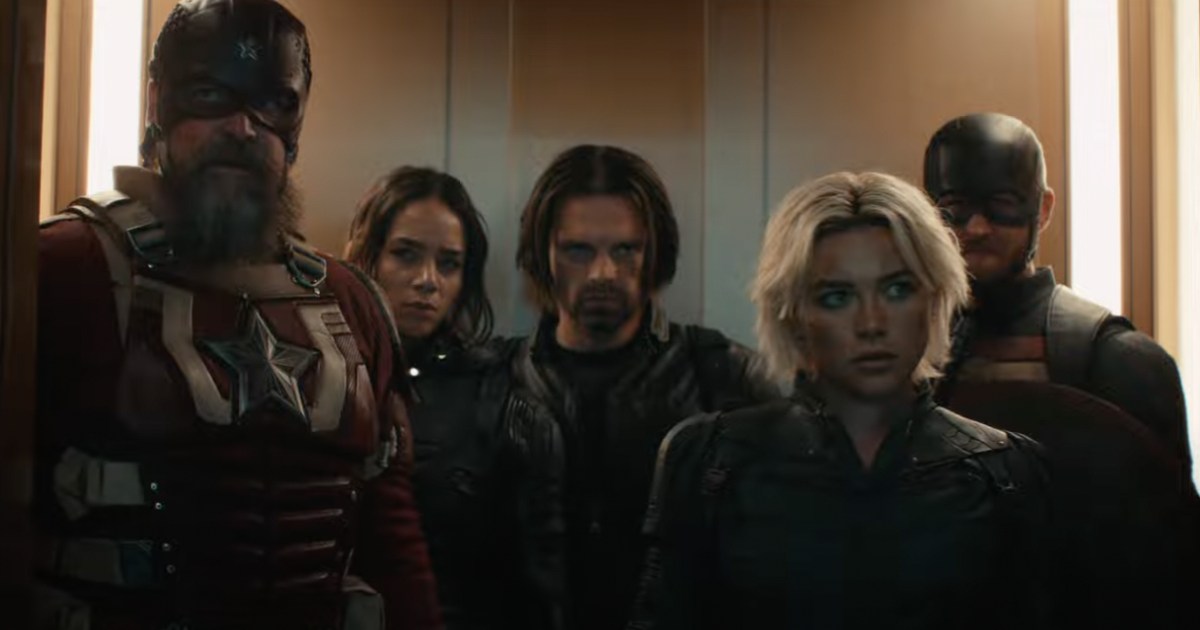 “Thunderbolts Trailer Gives a Glimpse of MCU Film Starring Florence Pugh and Lewis Pullman’s Sentry”