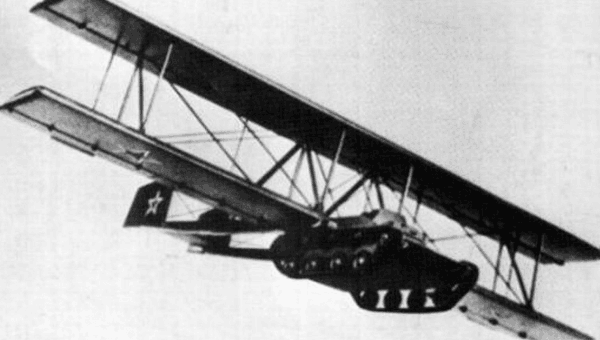 Soviet Union Discovers the Drawbacks of Flying Tanks Through Difficult Experience